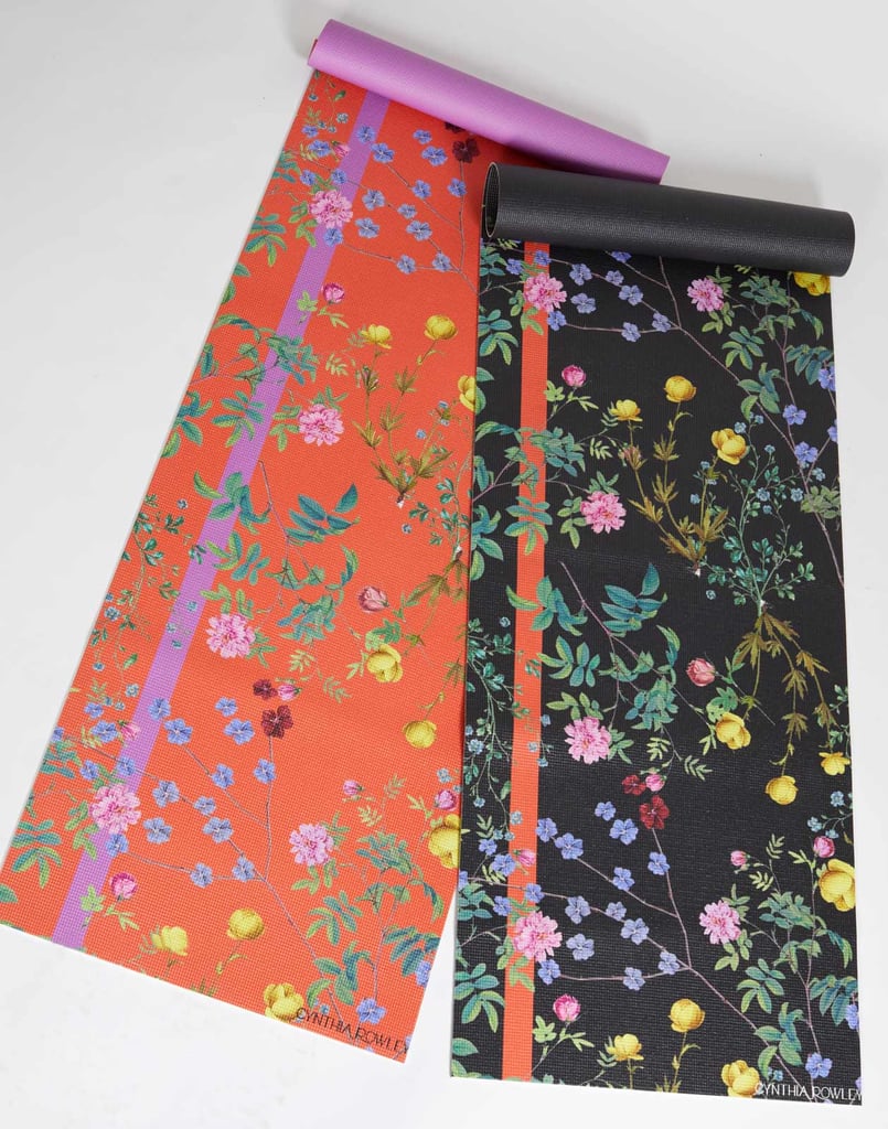 "Since the start of the pandemic, I've been practicing yoga, and I can finally do a headstand. I have a feeling my form will be even stronger when I'm flying high over Cynthia Rowley's Soleil Yoga Mat ($115)."