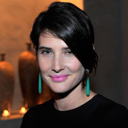 Cobie Smulders's Hot Pink Lipstick at Barneys New York Event