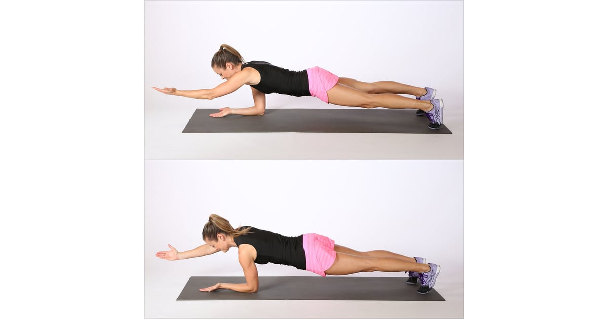 Plank reaches exercise store