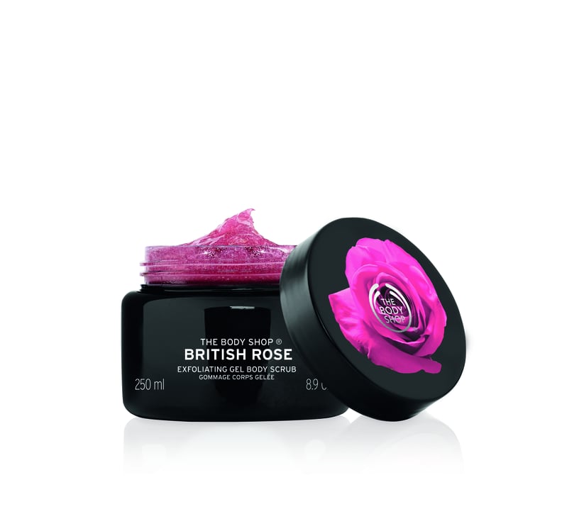 The Body Shop British Rose Exfoliating Gel Body Scrub