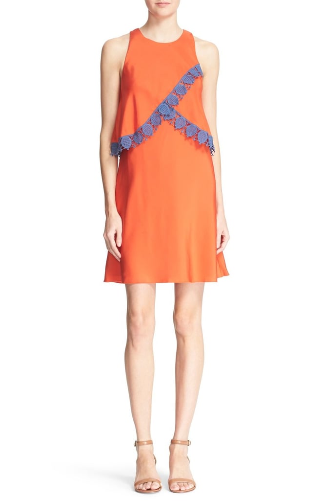 Tory Burch Women's Amanda Popover A-Line Silk Dress ($395)