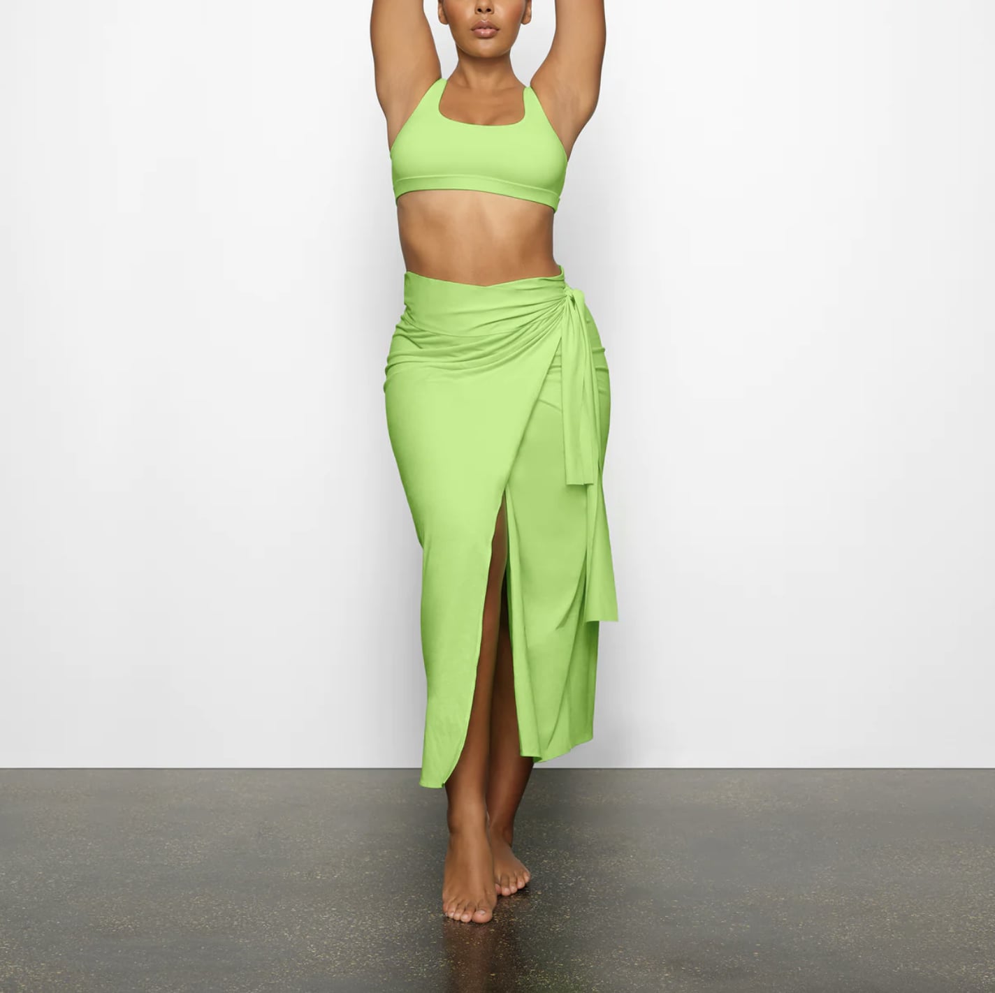Jessica Simpson's Lime-Green Skims Bikini on Instagram