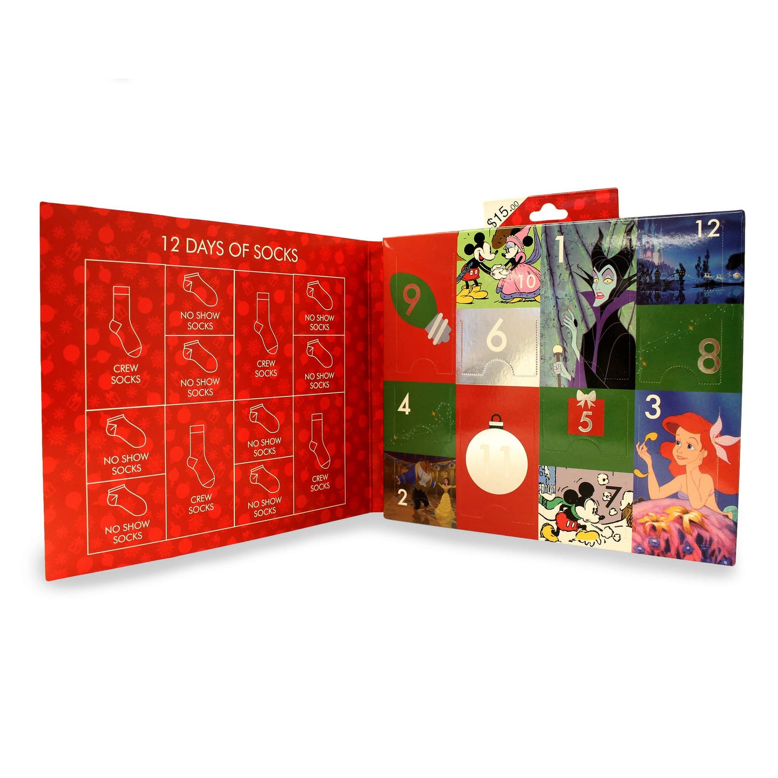 Disney Socks Advent Calendar POPSUGAR Love