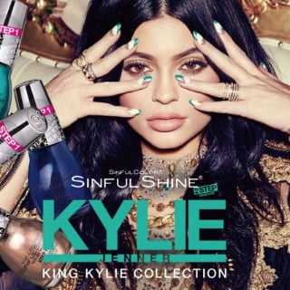 Kylie Jenner and SinfulColors Nail Polish