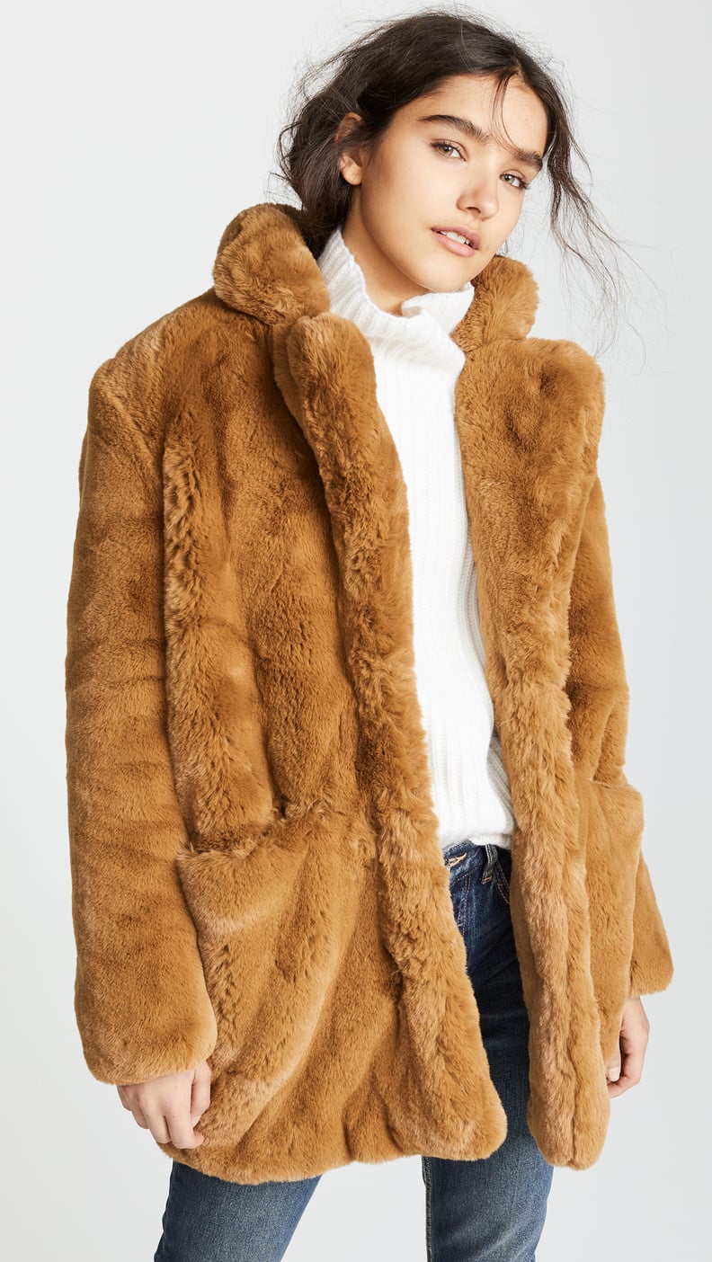 Apparis Sophie Faux Fur Coat