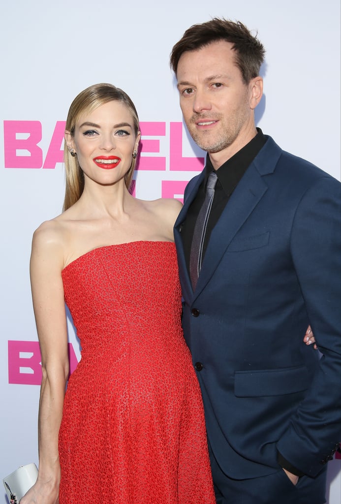 Jaime King With Husband and Son on the Red Carpet
