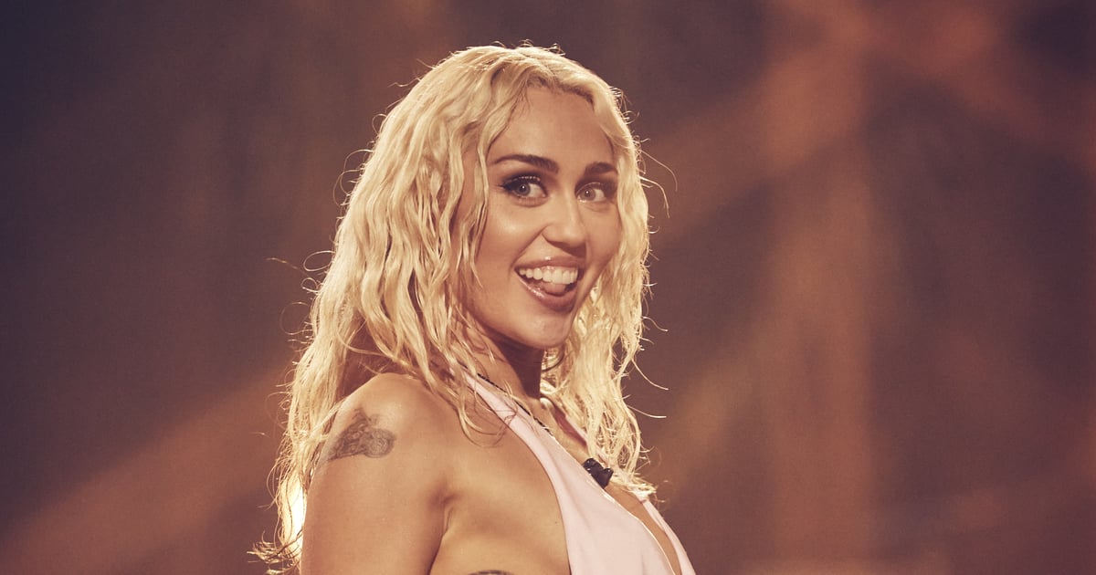Miley Cyrus’s Shiny Thong Bodysuit Is Straight From the ’90s