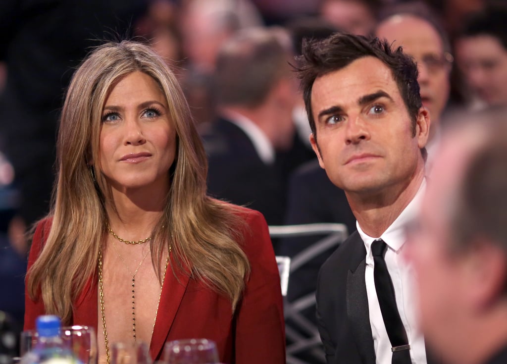 Jennifer Aniston and Justin Theroux watched the show.