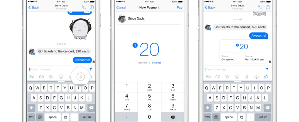 Facebook Unveils Messenger Payment Tool