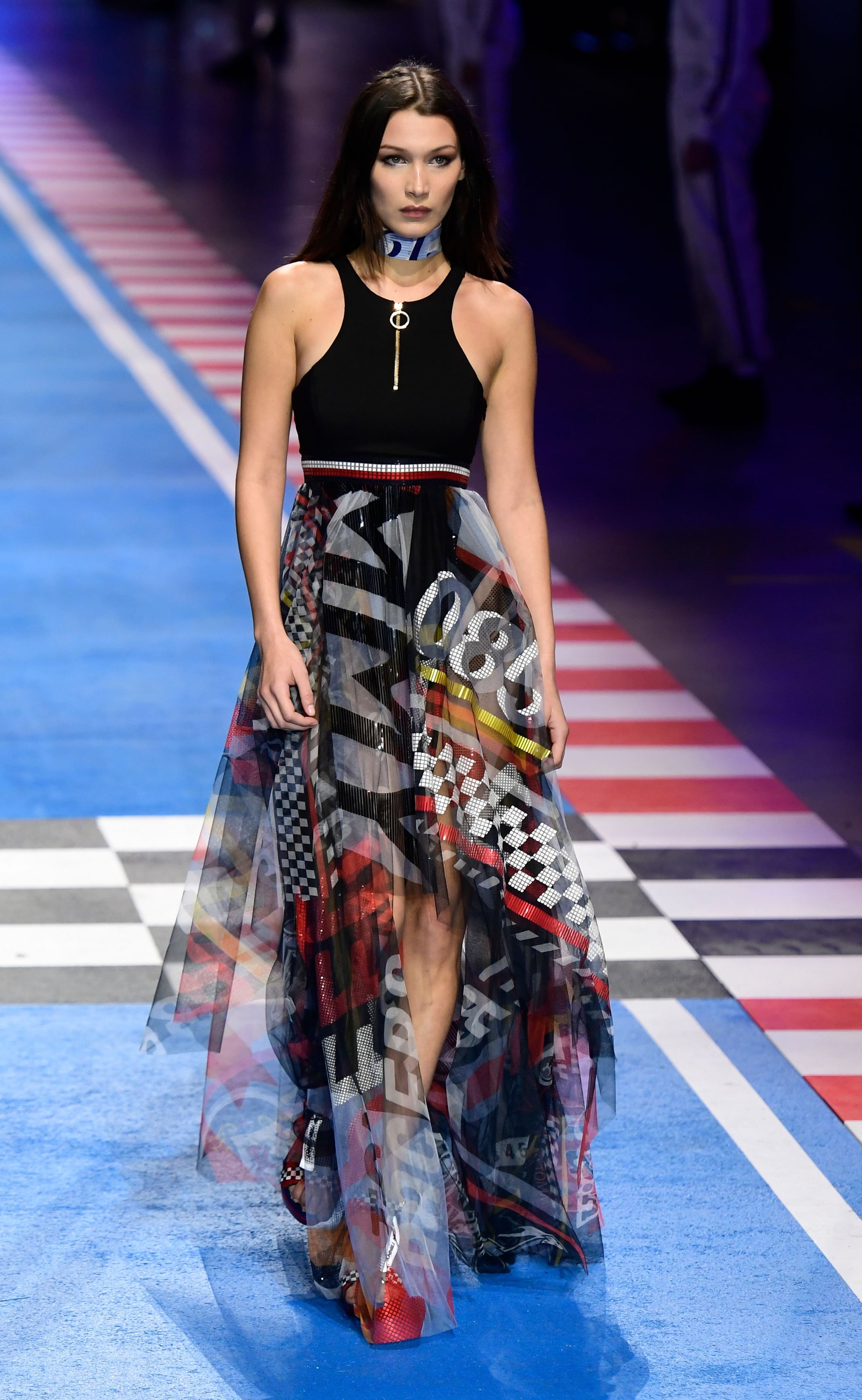 gigi hadid dress tommy hilfiger