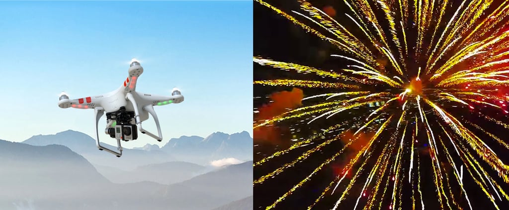 Fireworks Drone Video