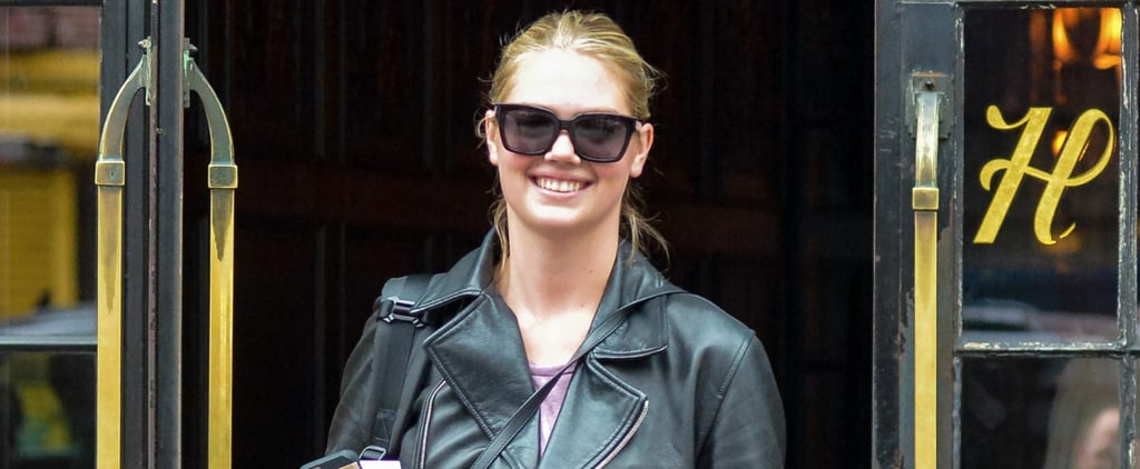 Kate Upton Wears Engagement Ring in NYC May 2016
