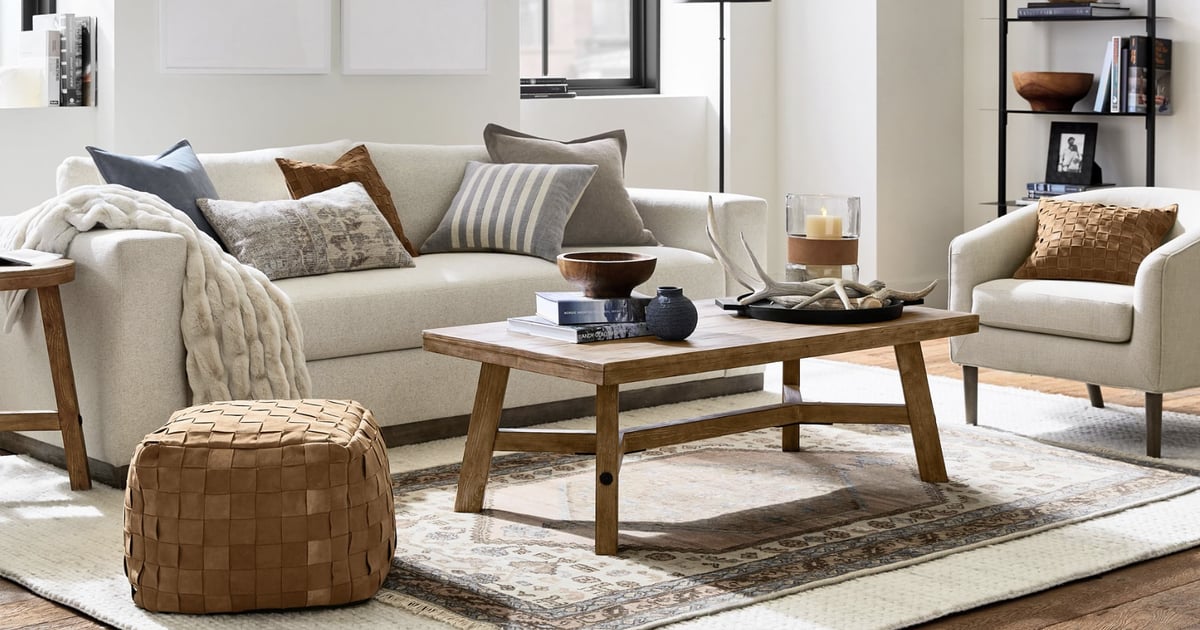 Comfortable pouf deals