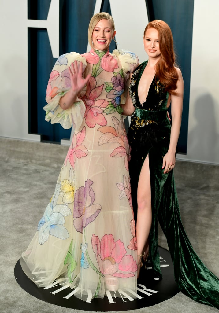 Lili Reinhart and Madelaine Petsch at the Vanity Fair Oscars Party