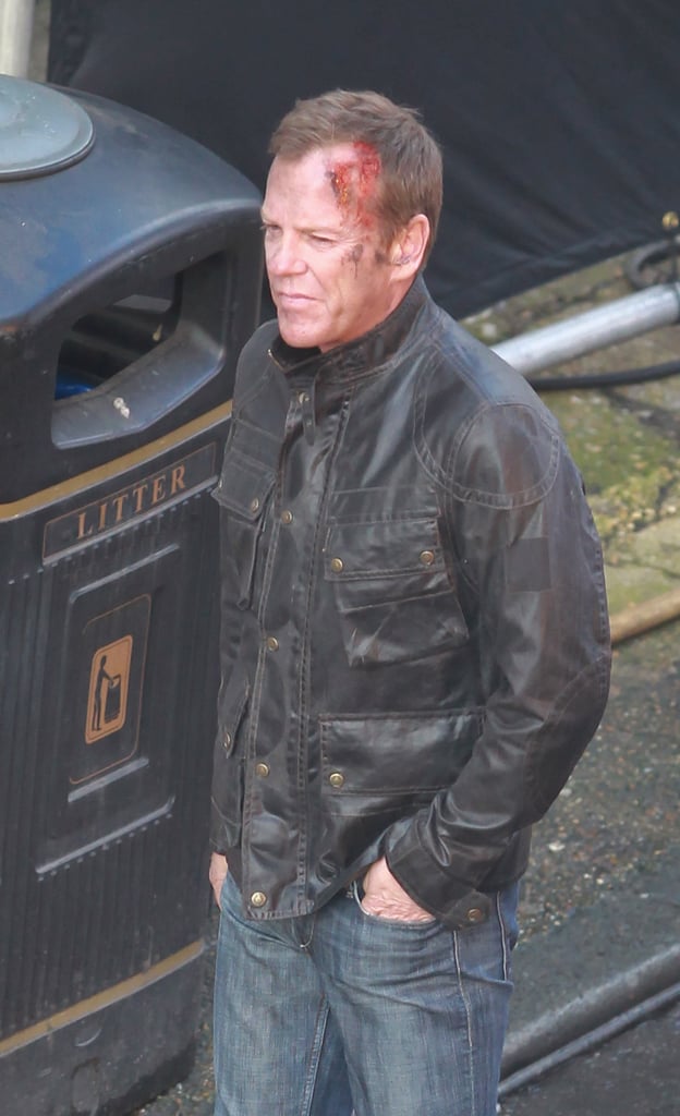 Kiefer Sutherland on the 24: Live Another Day Set