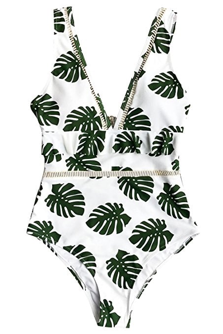 Cupshe Fashion The Forest One-piece Swimsuit Beach Swimwear Bathing Suit ($27)
