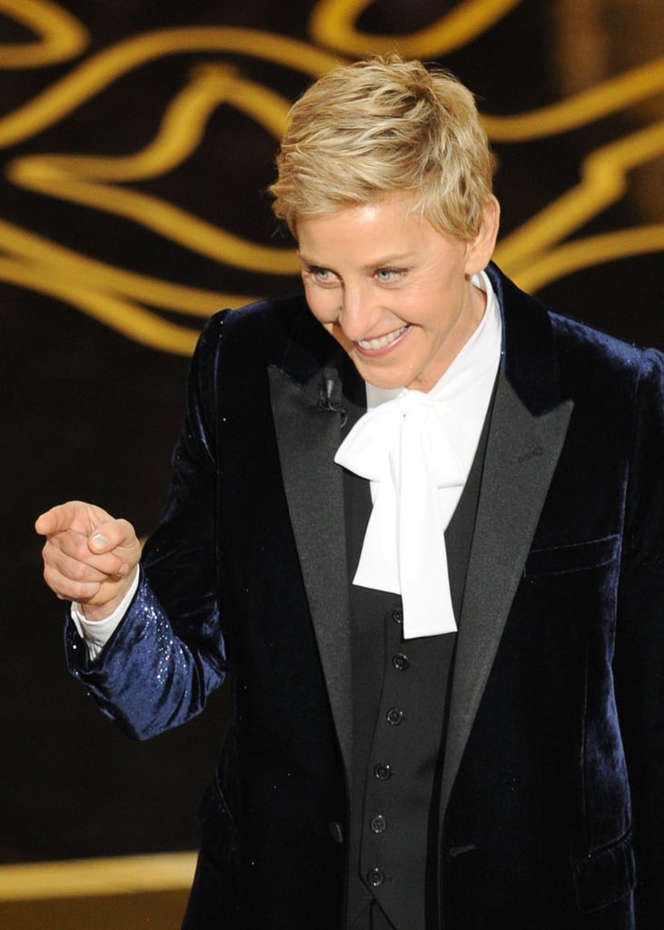 Ellen DeGeneres at the Oscars 2014