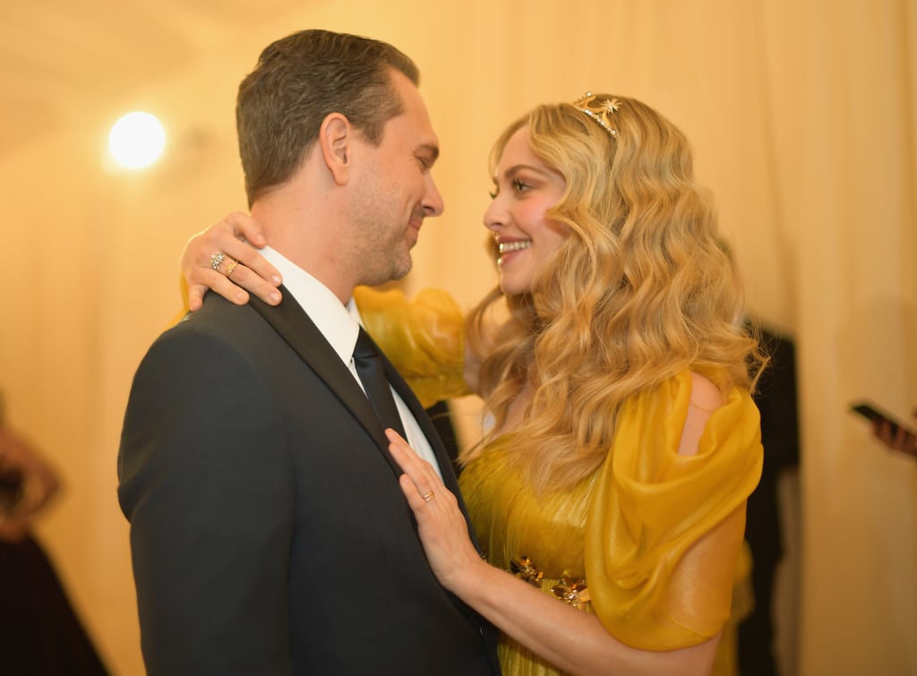 Amanda Seyfried and Thomas Sadoski at the 2018 Met Gala