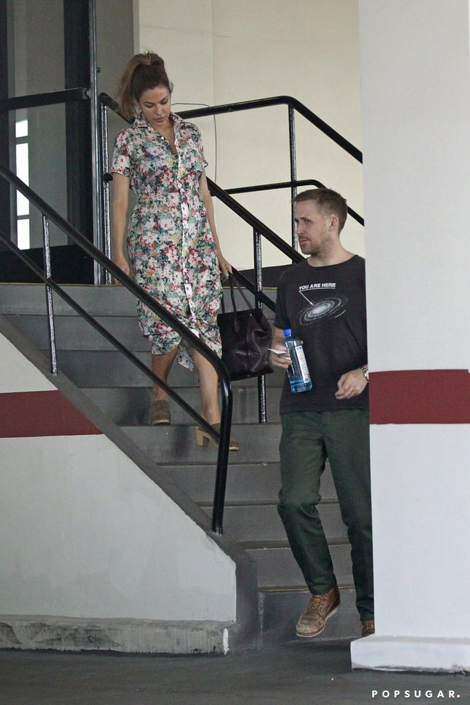 Ryan Gosling and Eva Mendes in LA Pictures April 2018