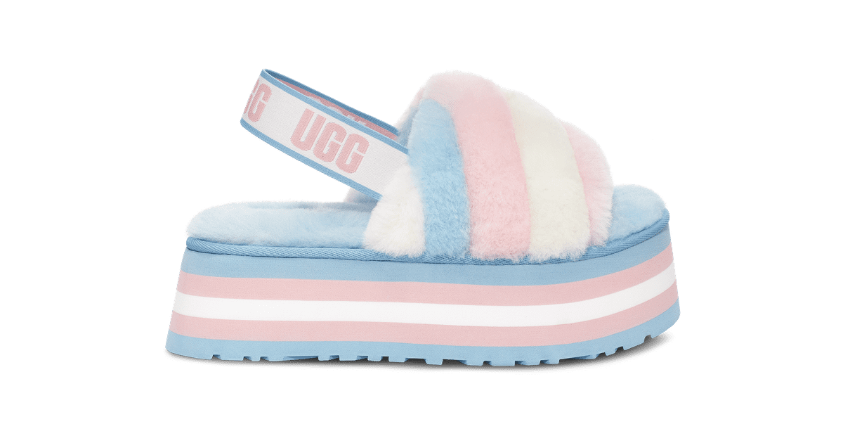 UGG Disco Stripe Slide | UGG's Pride Month Donation to GLAAD Is a 