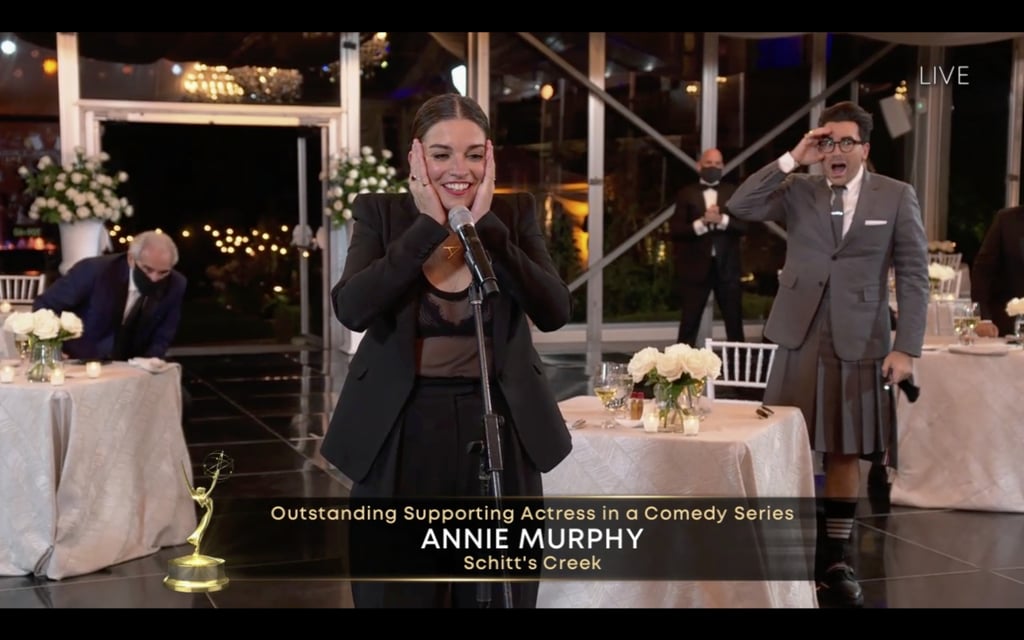 Annie Murphy at the 2020 Emmys