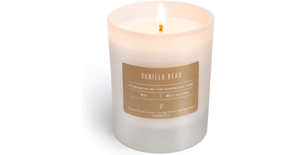 Craft & Kin Vanilla Candle Scented Candle Best Affordable Apartment