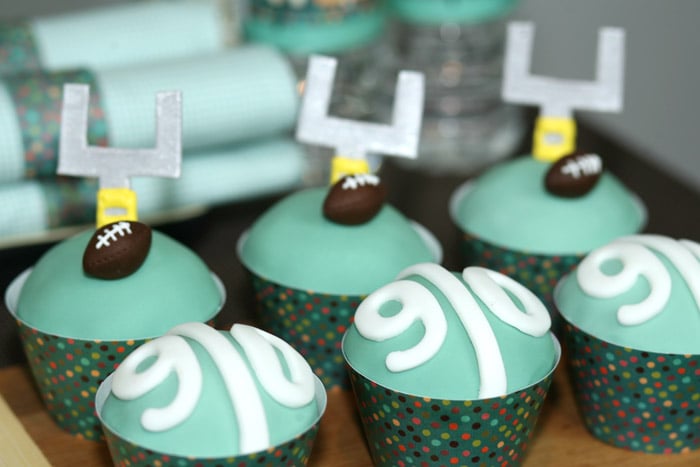 Touchdown Cupcakes