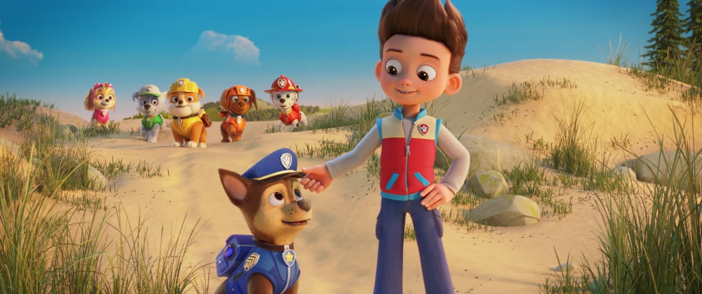 The above pup, Chase, is part of the original PAW Patrol and is voiced by Iain Armitage. Ryder is voiced by Will Brisbin.