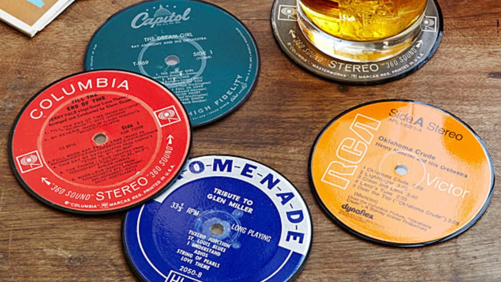 Record Coasters