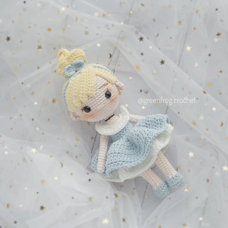 Disney Princess Doll Crochet Pattern — Cinderella