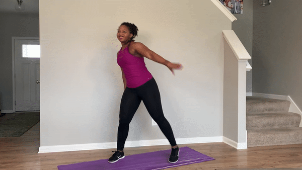 Warmup Exercise 1: Step Swing