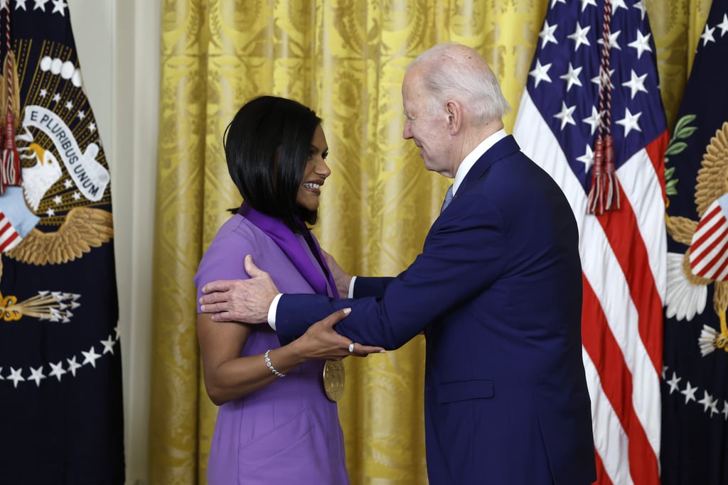 Mindy Kaling Receives National Medal of Arts at White House