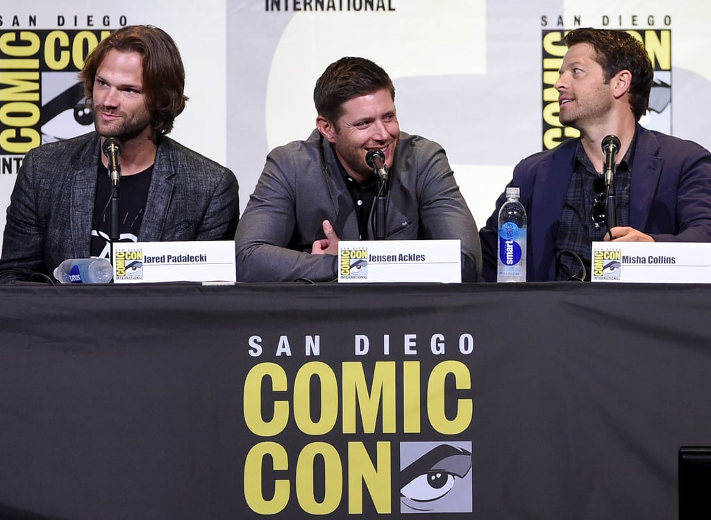 Jensen Ackles and Jared Padalecki at Comic-Con 2016