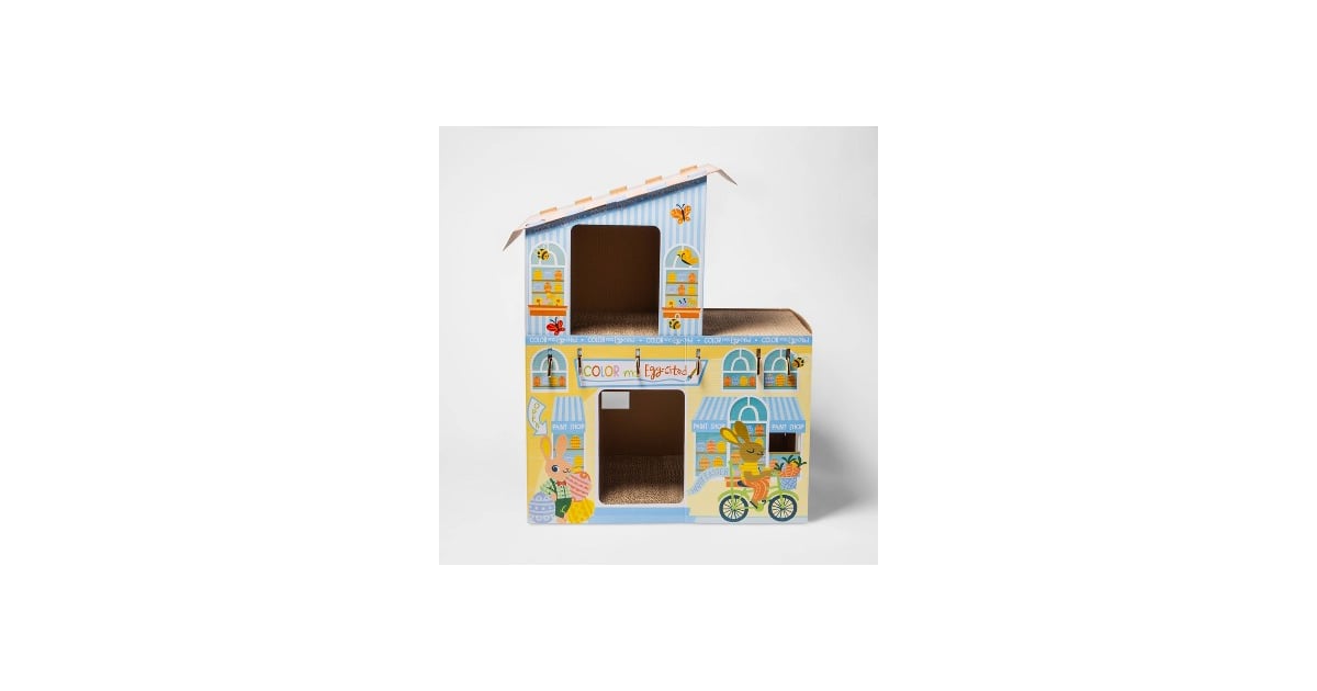 Target Boots and Barkley Deluxe Double Decker Painting Studio Cat