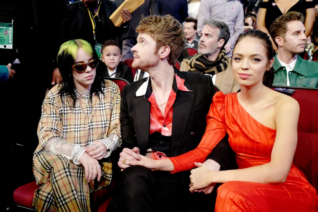Billie Eilish, Finneas O'Connell, and Claudia Sulewski at the 2019 American Music Awards