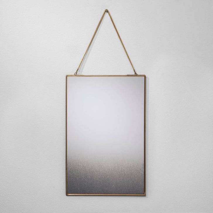 Hearth & Hand With Magnolia Distressed Brass Wall Mirror Joanna