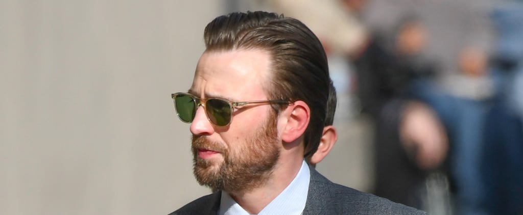Chris Evans Arriving at Jimmy Kimmel Live April 2017
