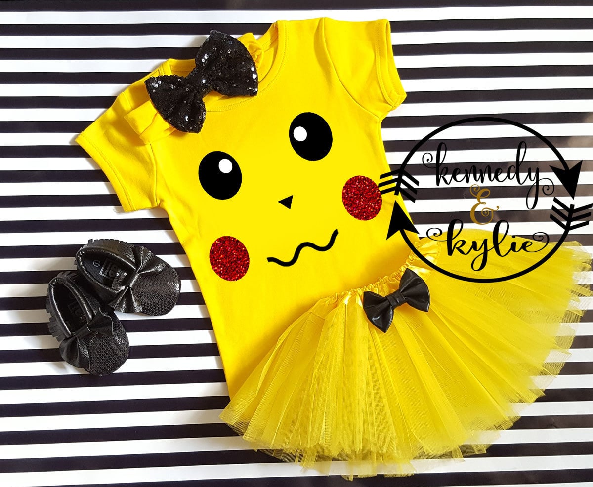 Pikachu Tutu Dress Pokemon Costume Pikachu Tutu-kisses