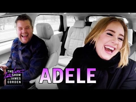 When She Did Carpool Karaoke With James Corden