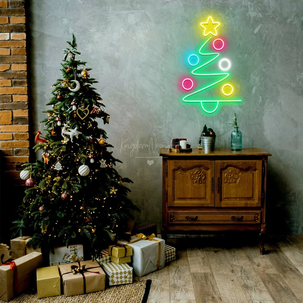 Festive Lighting: Christmas Tree Neon Light