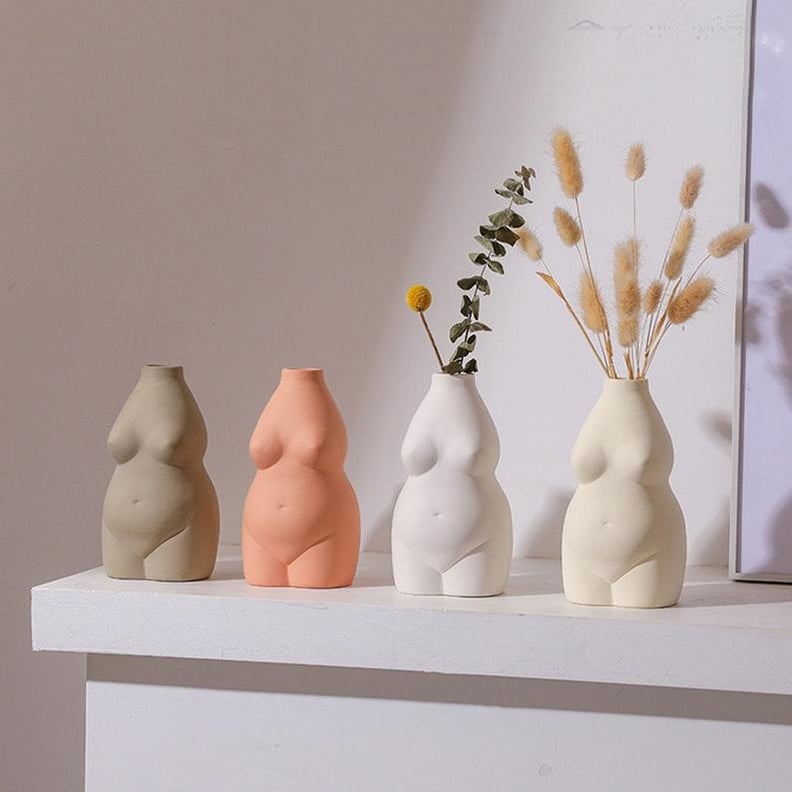 Ceramics Nude Female Body Vases