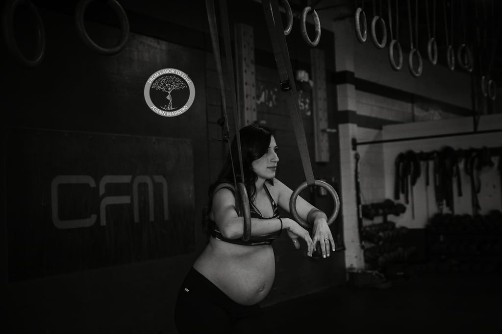 Mom's CrossFit Maternity Photos