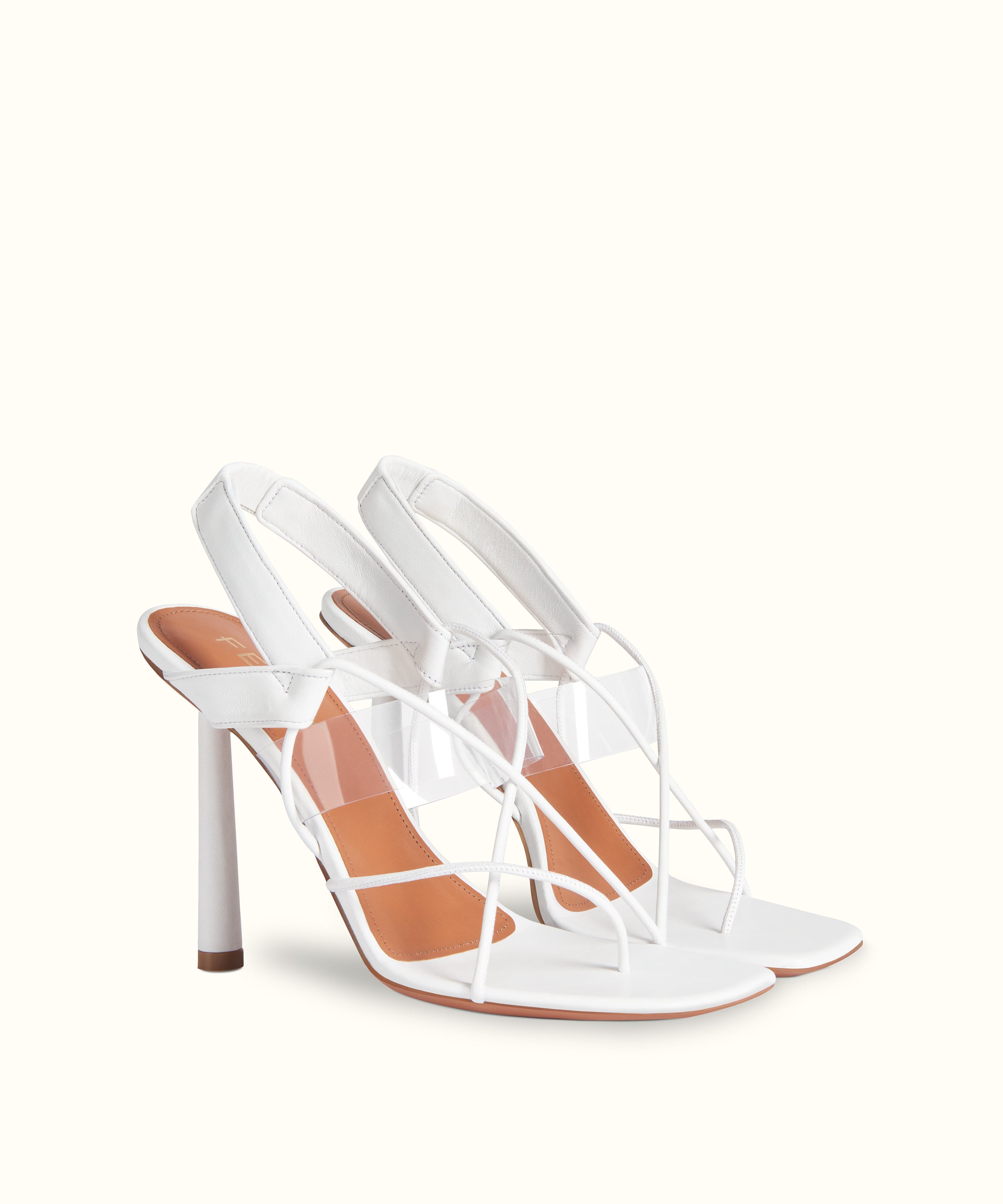 Fenty white heels shop