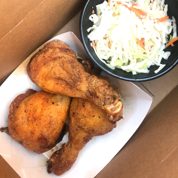 Poultry Palace serves up a Chicken Drumstick Box (10), which comes