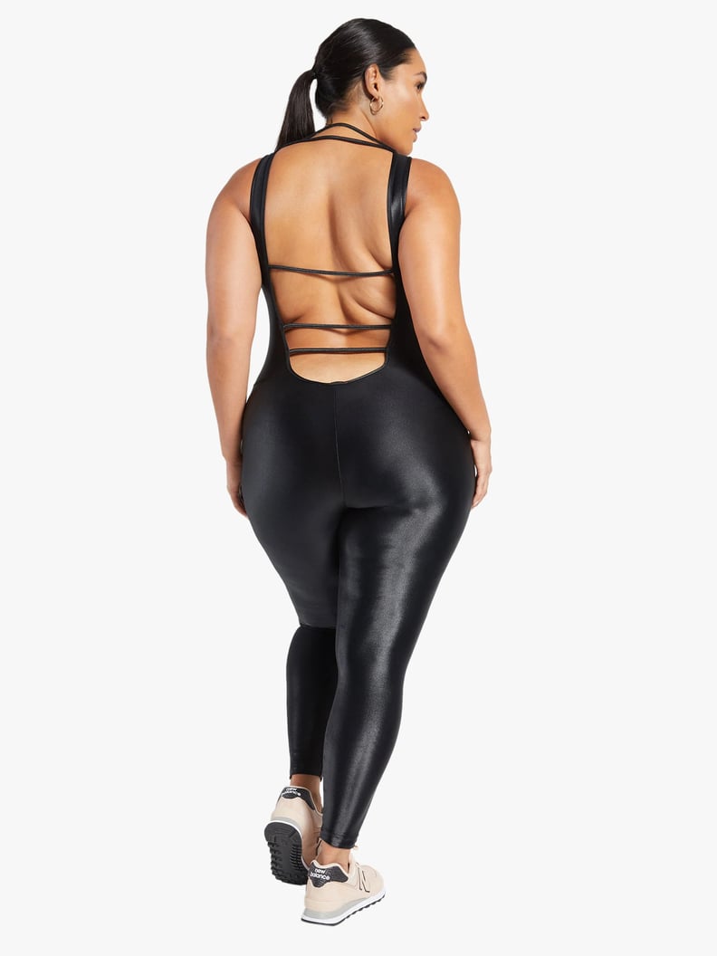 Shop Miley Cyrus's Black Back-Cutout Catsuit