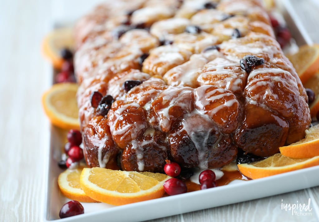 ​Slow-Cooker Cranberry Orange Monkey Bread