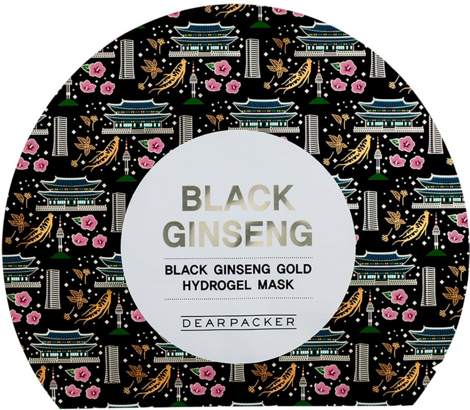 Dearpacker Black Ginseng Gold Hydrogel Mask