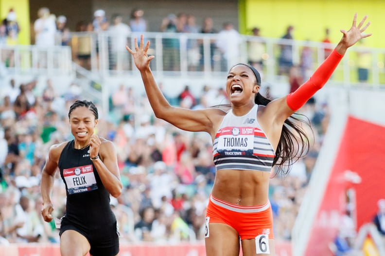 She's on the Olympic Team With Her Childhood Hero, Allyson Felix