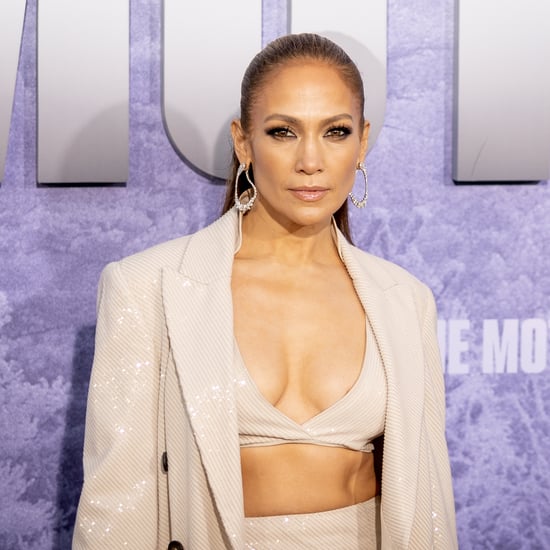J Lo's Sparkly Outfit at The Mother Premiere