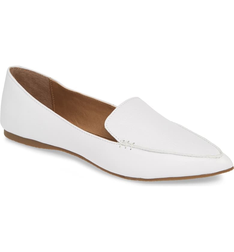 Steve Madden Feather Loafer Flats